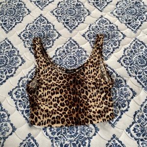 Cheetah Crop Top
